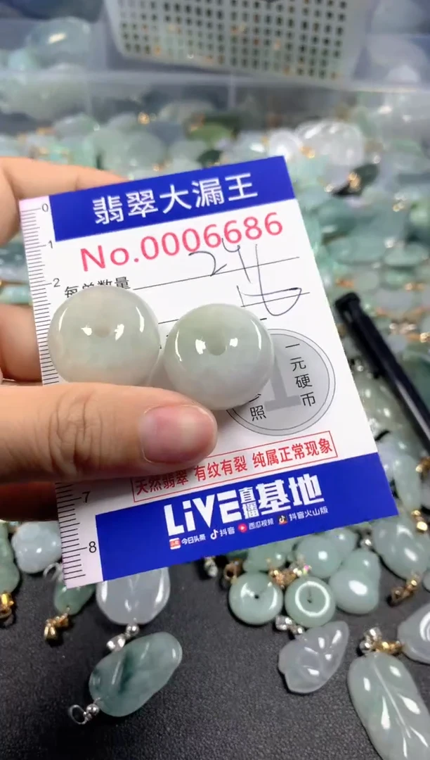 颈饰未镶嵌翡翠6686