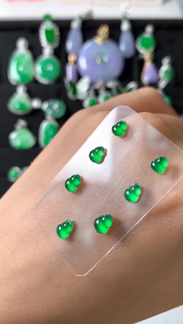 定制翡翠未镶嵌裸石（镶嵌定制）