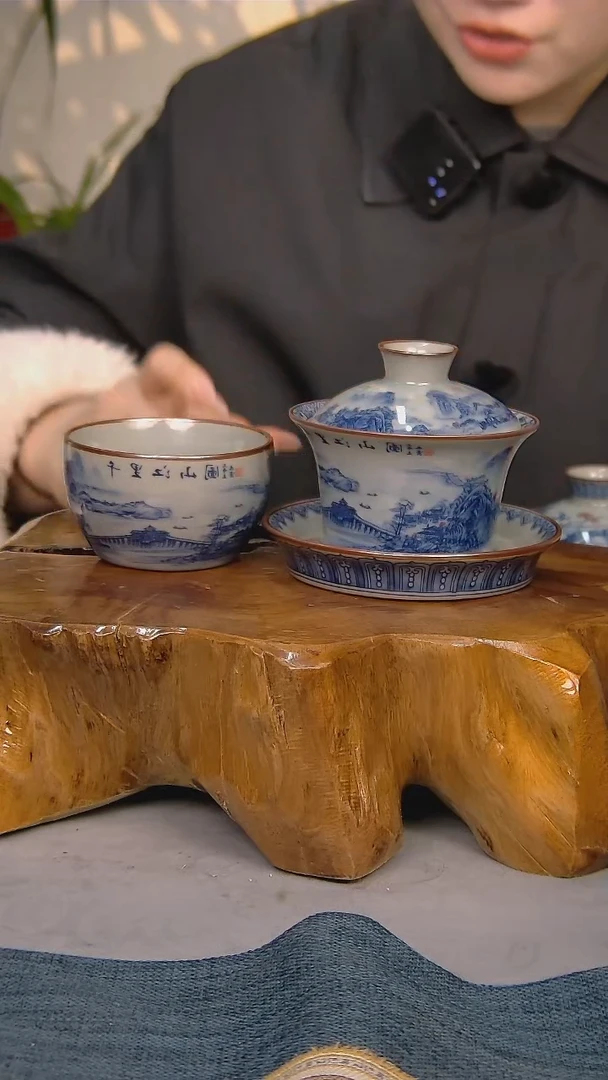 【闪购商品】简装家用款2件套 陶瓷家用茶具系列