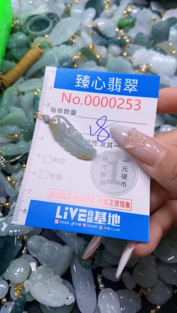 吊坠(不含链)未镶嵌翡翠253