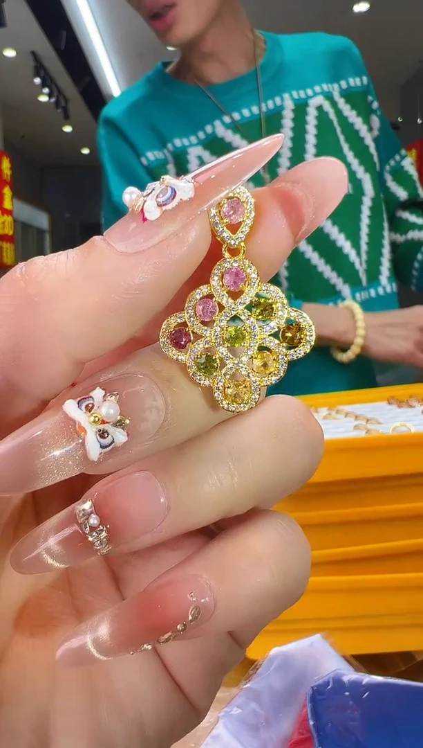 【闪购商品】碧玺吊坠未镶嵌【SG】0126027