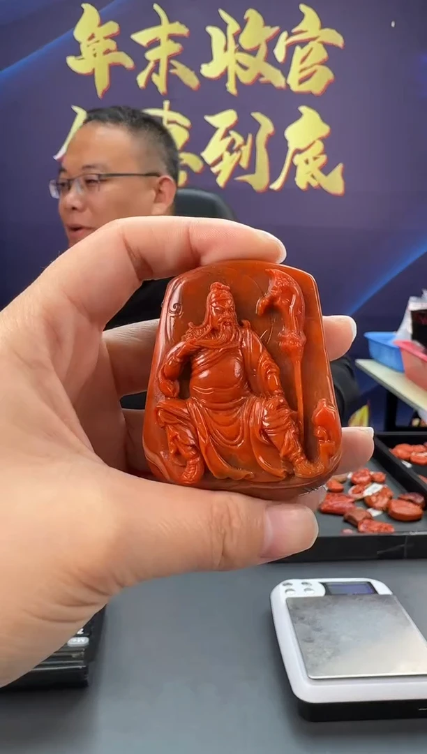 【闪购商品】南红玛瑙雕刻未镶嵌163ZB0120产品一个
