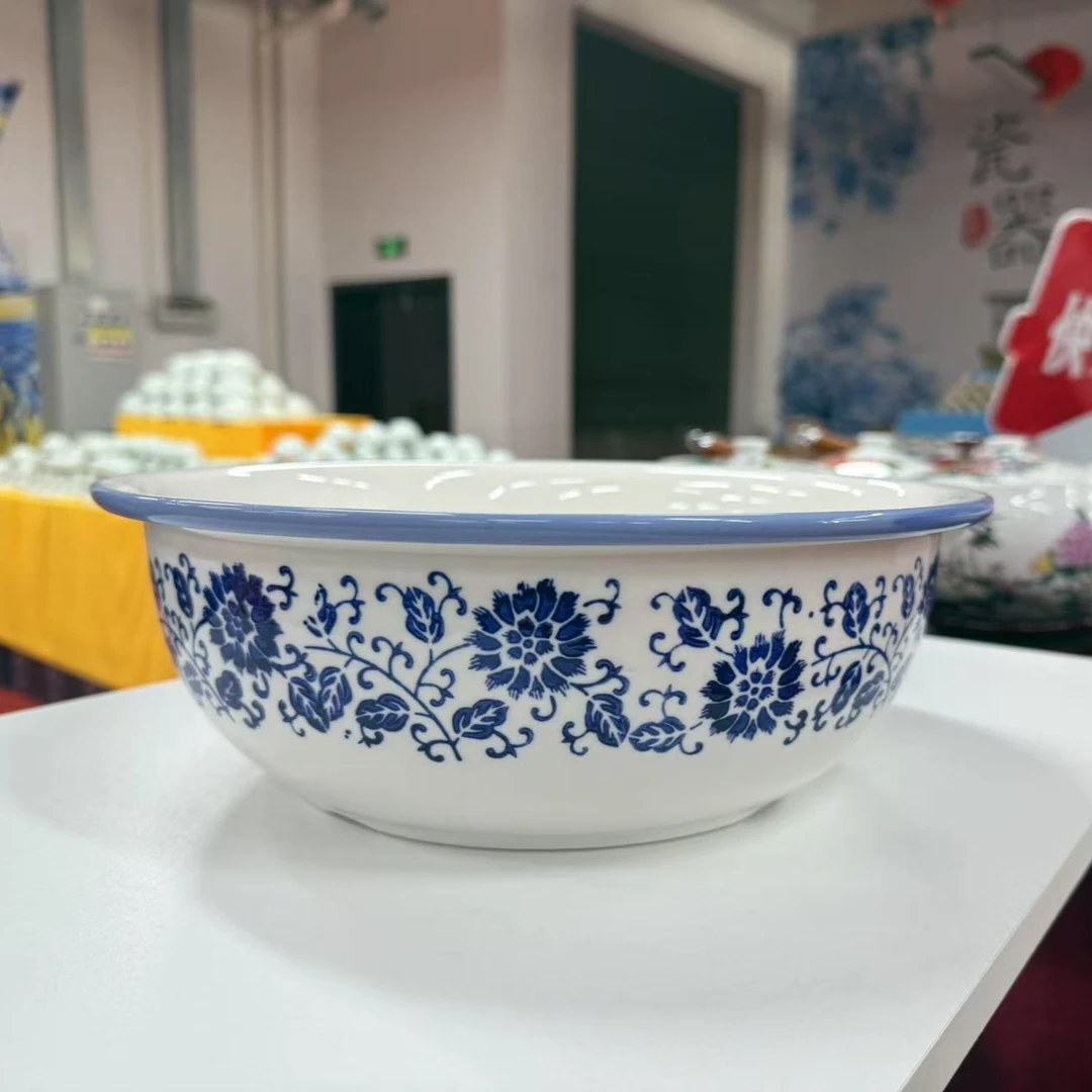 【周周严选】青花和面盆