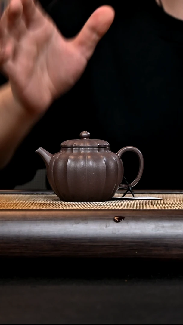 【闪购商品】紫砂茶壶JST16230 古莲子 天青