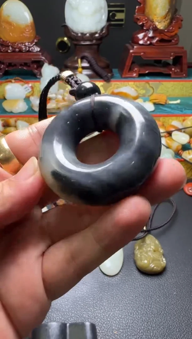 吊坠(不含链)未镶嵌和田玉和田玉吊坠19