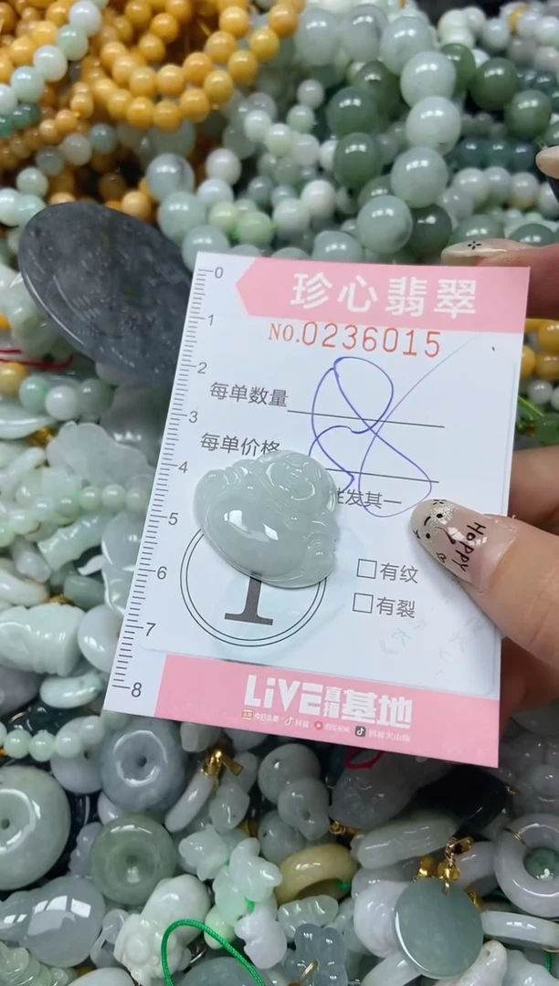 翡翠未镶嵌颈饰闪购0236015