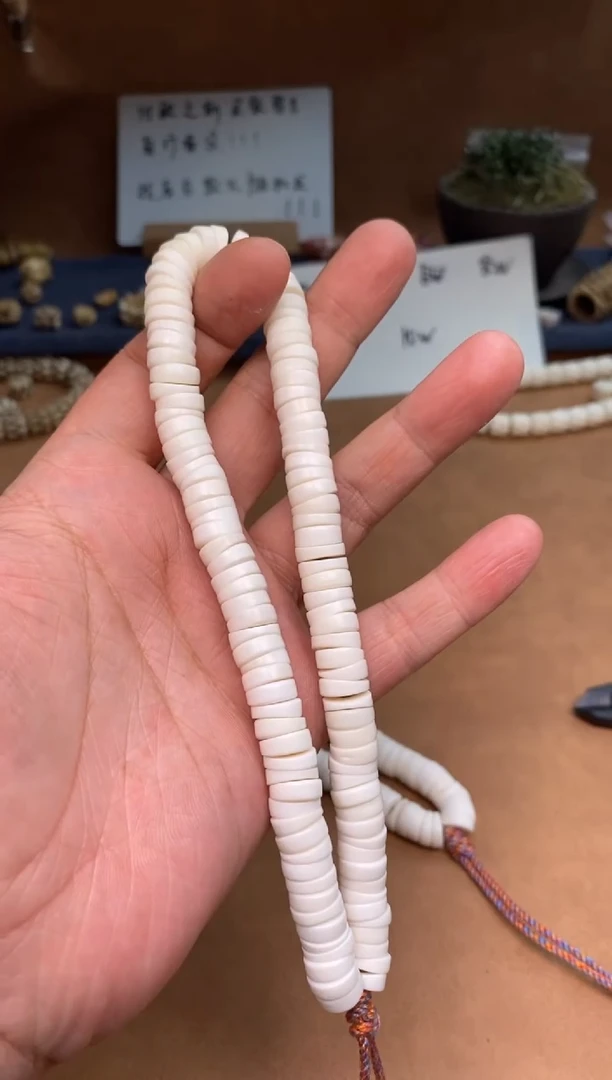 【闪购商品】牛骨其他N021-骨瓷白大肠-有棕裂