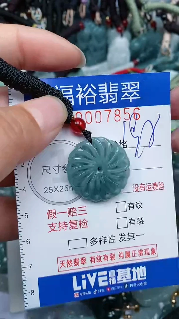 【闪购商品】翡翠颈饰未镶嵌...0007856