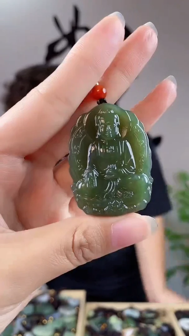 和田玉未镶嵌挂件多样性发货，拍一发一