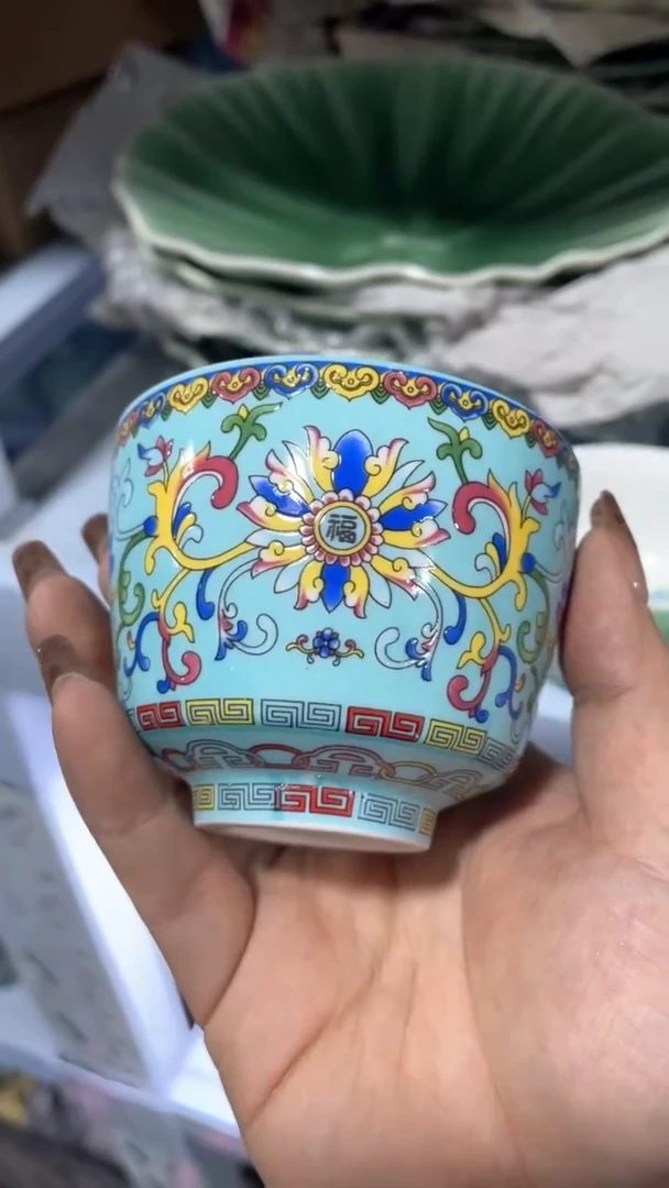 【闪购商品】特价福利 微瑕 慧仙青瓷