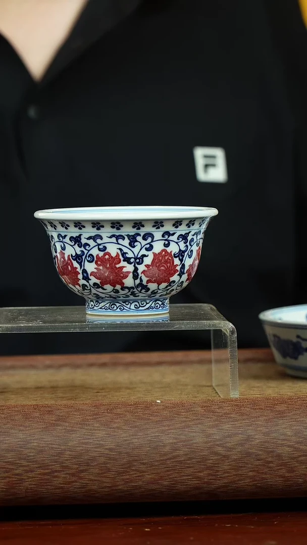 茶壶紫砂三*柴烧 青花釉里红 戴李平制