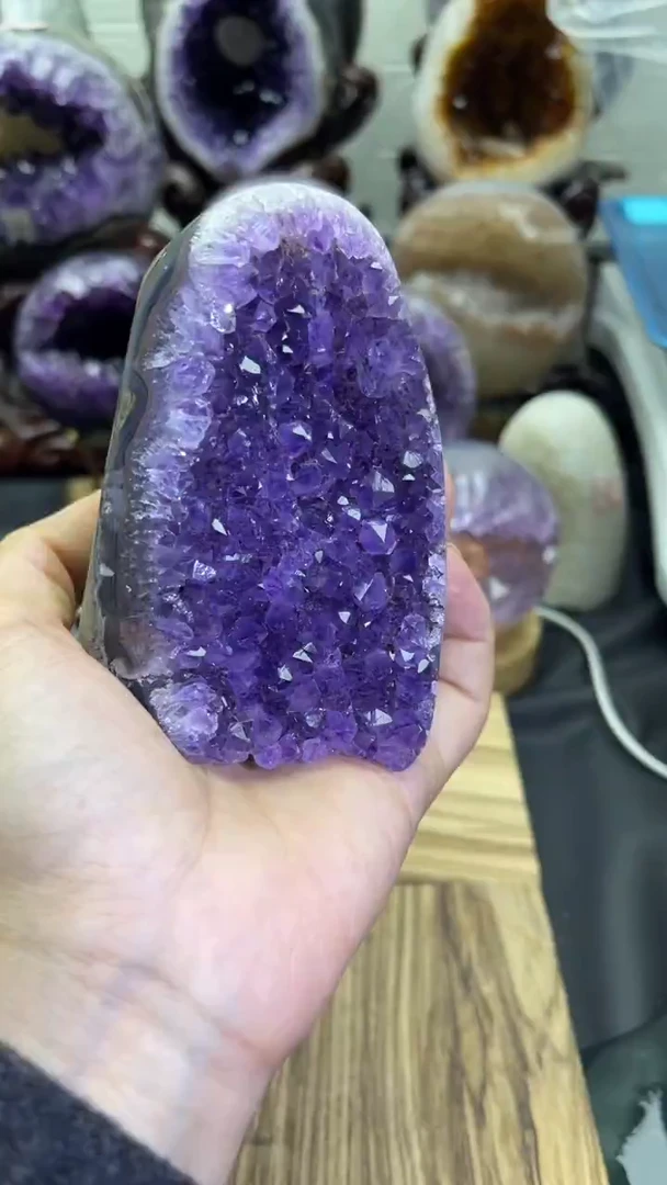 未镶嵌大型摆件（非配饰）紫晶568号摆件