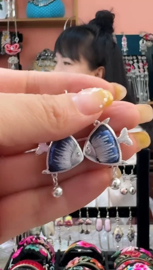 织绣艺枝独绣老绣饰品94