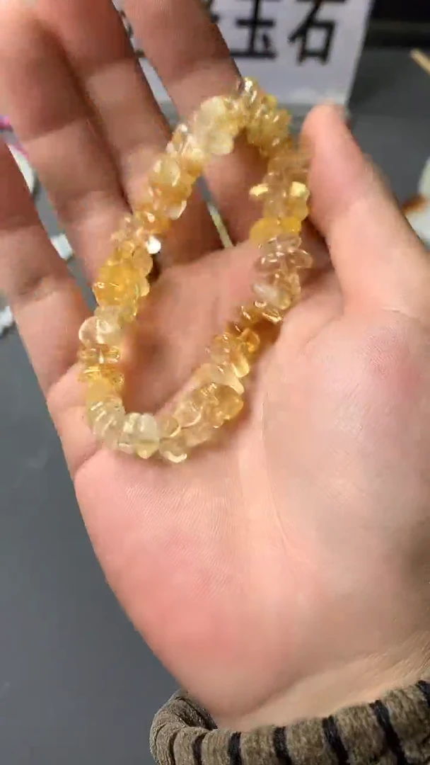 颈饰未镶嵌水晶晨***光手串