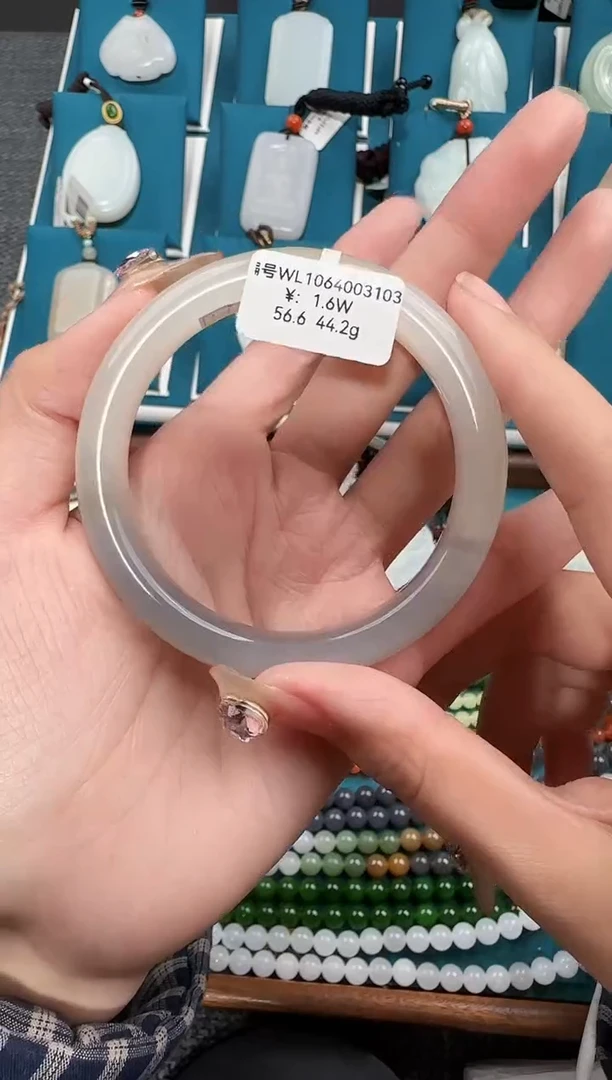 颈饰未镶嵌和田玉ZH手镯WL56.6