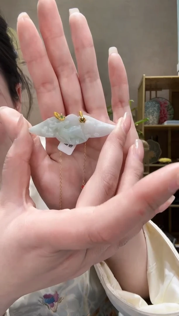 【闪购商品】翡翠耳饰未镶嵌吊坠