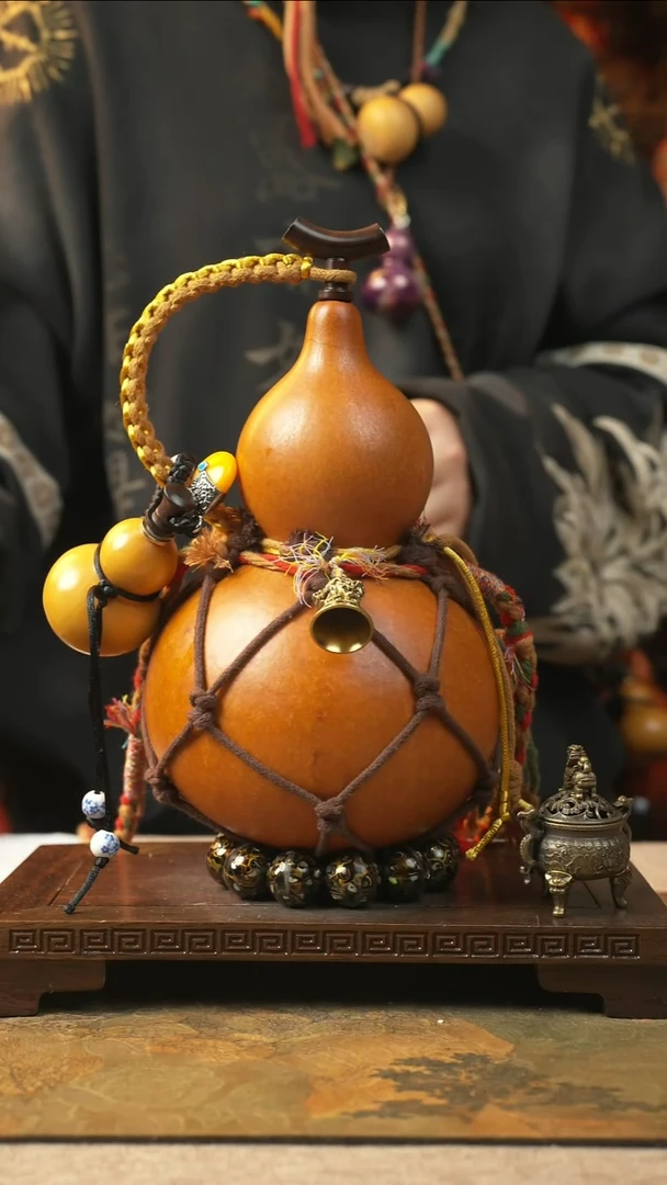 244大漆一物一拍记葫堂出品【不带手串】