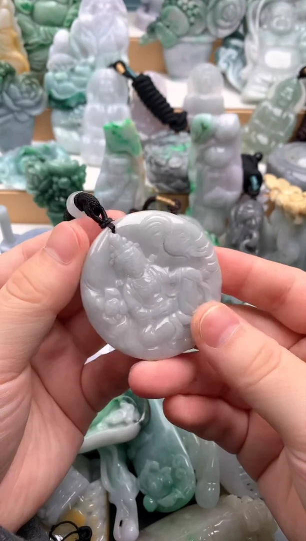 吊坠(不含链)未镶嵌翡翠1