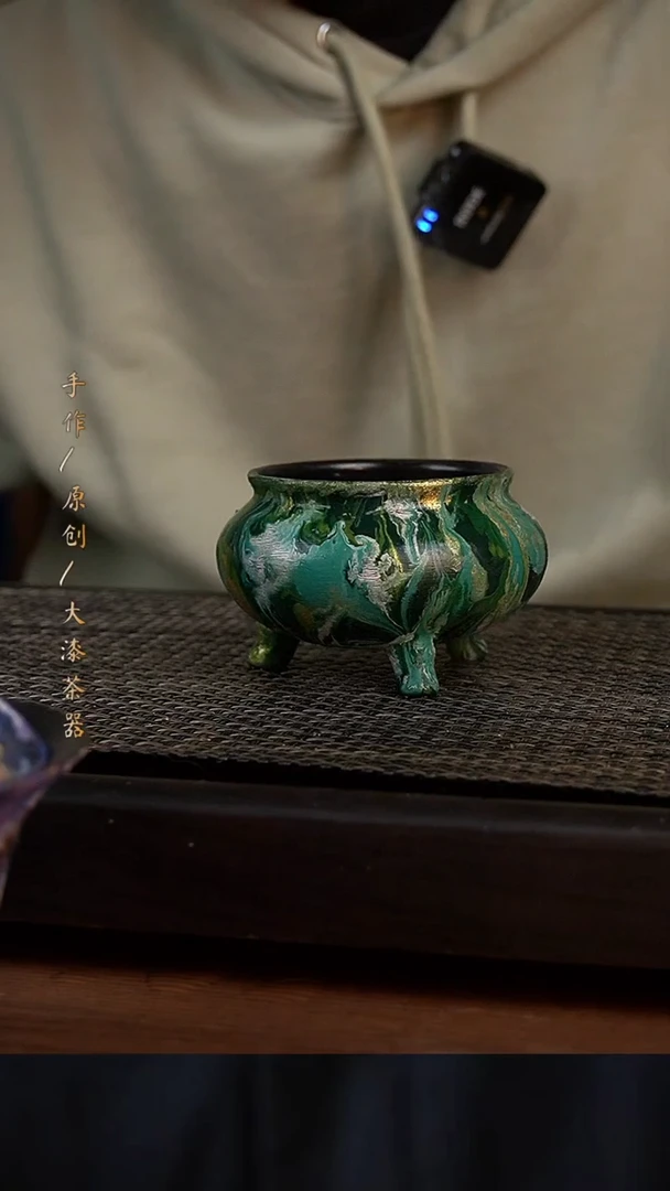 大漆香炉709小康茶器