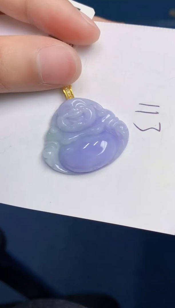 【闪购商品】翡翠颈饰18K金镶嵌000000000