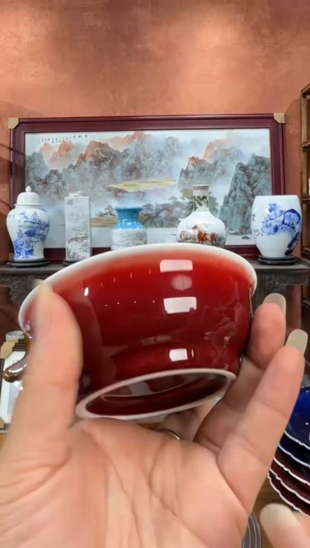 吴义松陶盟手工手绘陶瓷编码：
