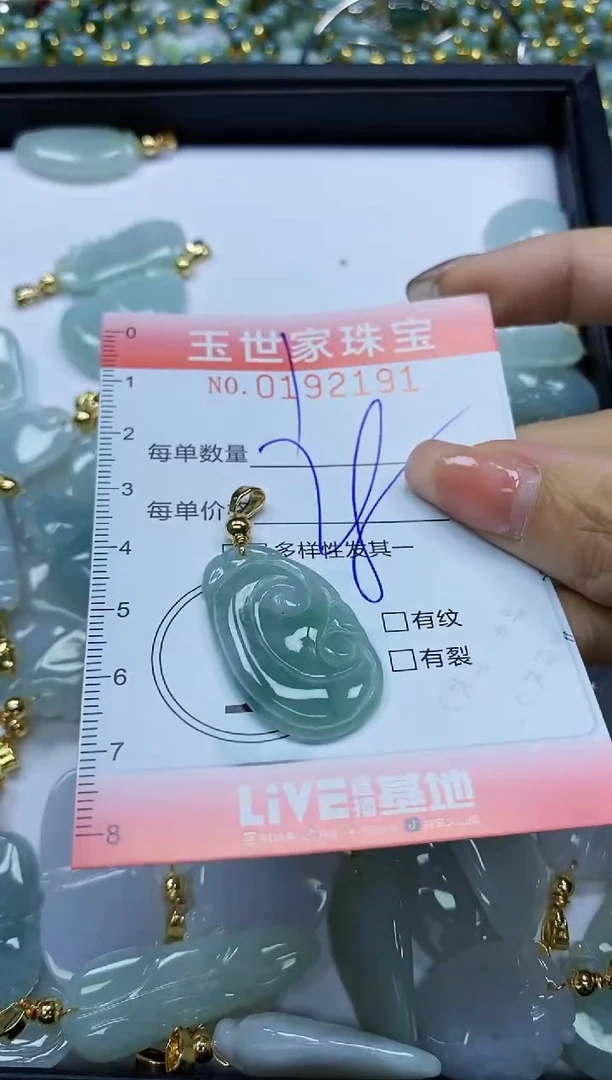 【闪购商品】翡翠颈饰未镶嵌闪购0192191