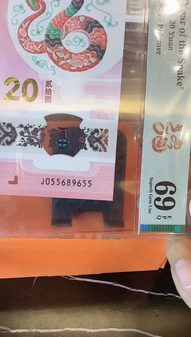 塑料2025 蛇钞 爱藏标十 啊啊啊啊