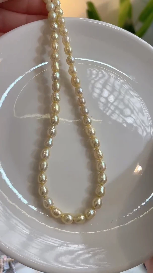 项链未镶嵌淡水珍珠  羽皇胖美人