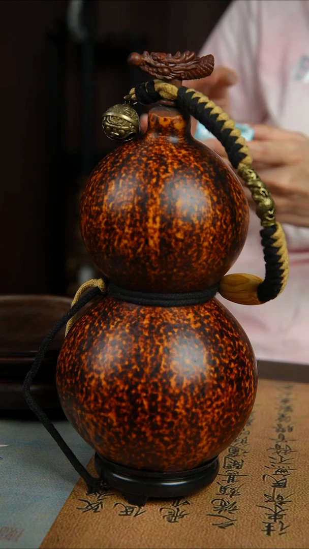 384号1300ml左右非遗大漆酒葫芦