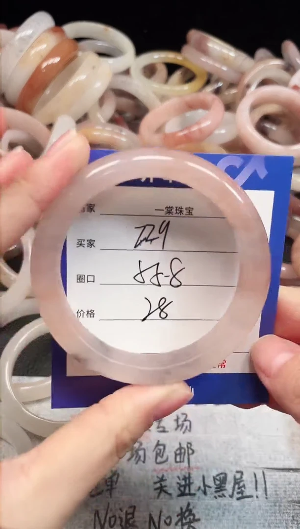 未镶嵌手镯石英质玉229