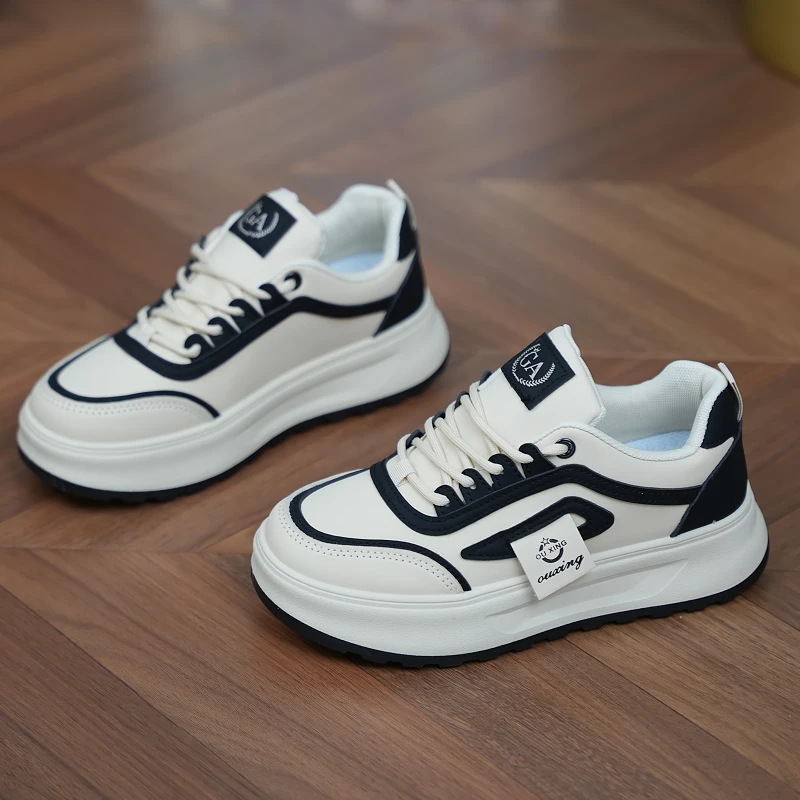 小白鞋新款韩版ins女学生女士鞋子厚底增高运动板鞋休闲夏季女鞋