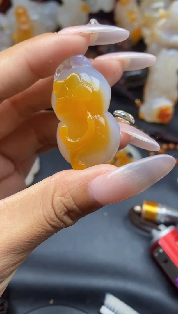 【闪购商品】玛瑙/玉髓颈饰未镶嵌ll