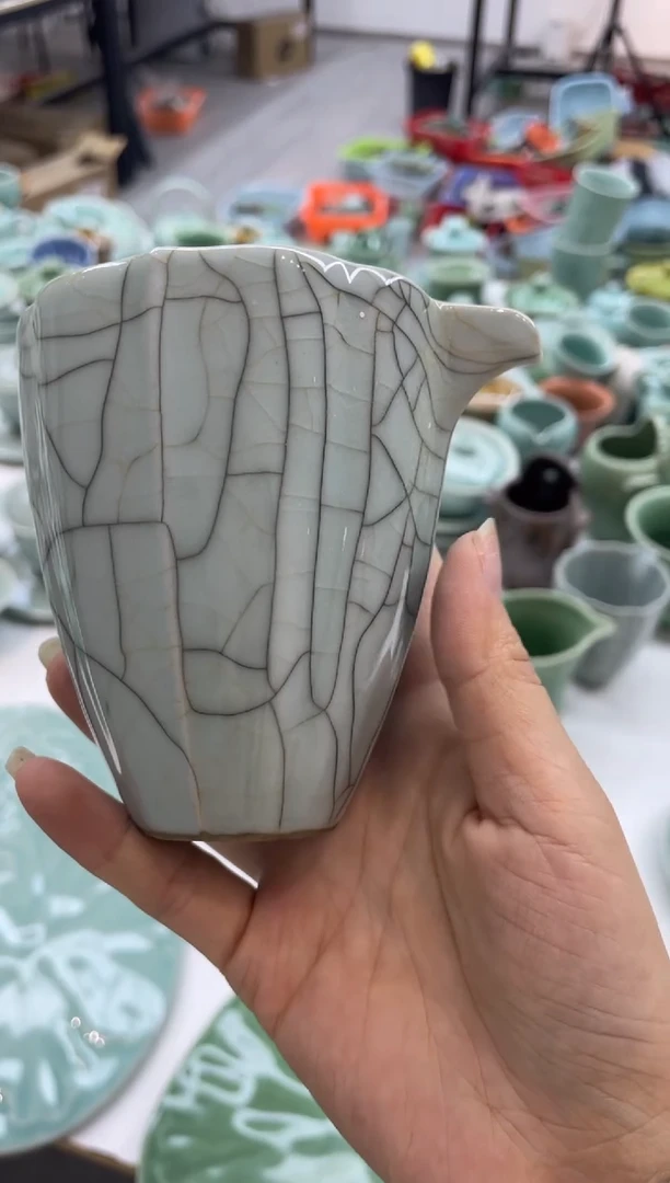 瓷纯手工 微暇特价 慧仙青瓷 特价福利大促