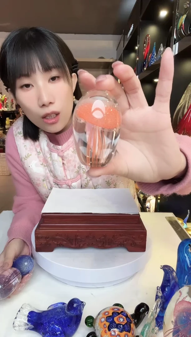 【闪购商品】茶盏琉璃摆件家居摆件