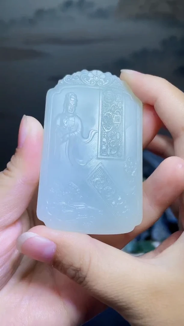 颈饰未镶嵌和田玉2