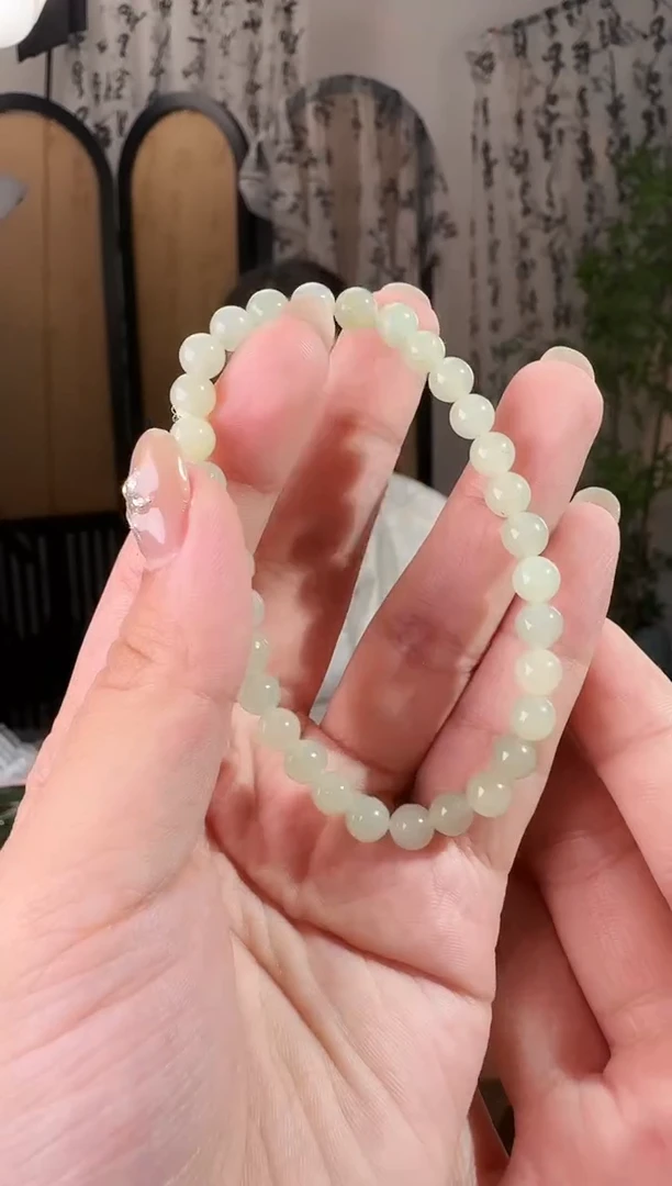 未镶嵌手链和田玉手串