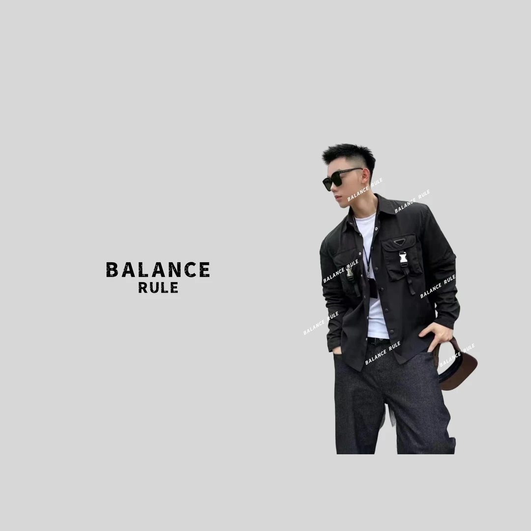 秋冬款简约可拆卸外套 BANLANCE RULE【平衡规则】5808