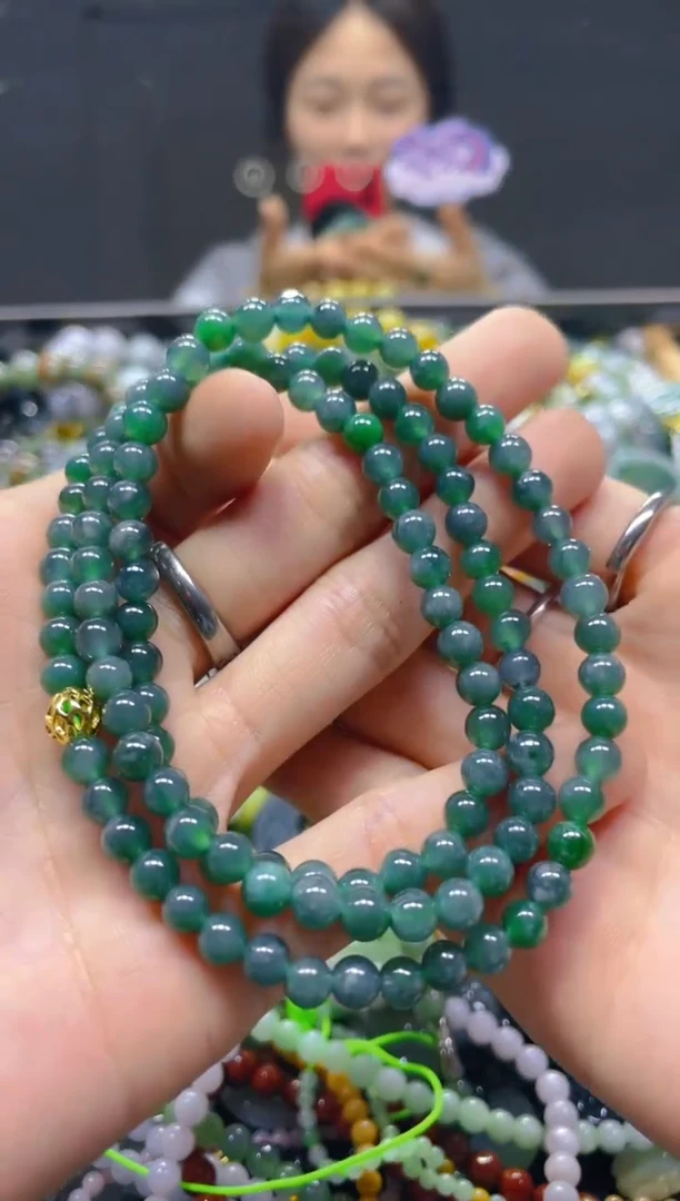 颈饰未镶嵌翡翠5MM