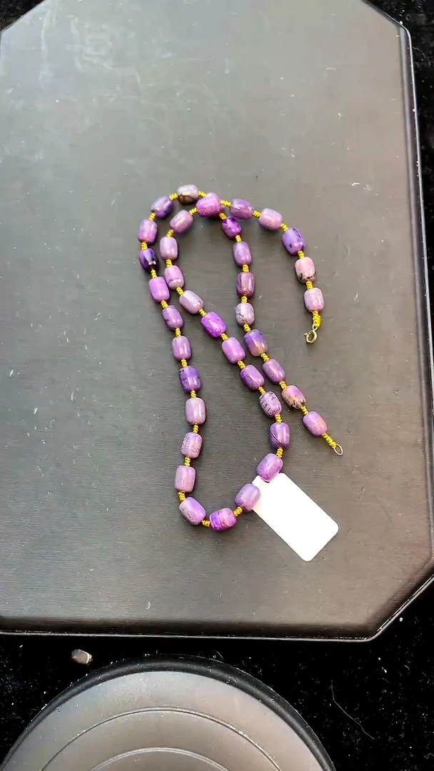 未镶嵌苏纪石（舒俱来）颈饰20143