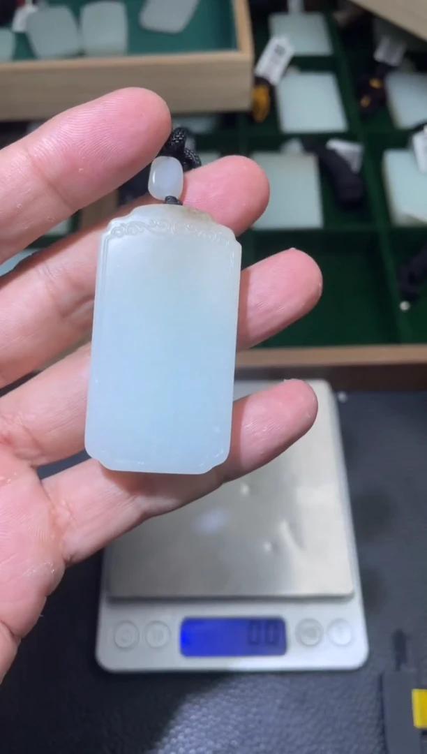 定制和田玉平安牌