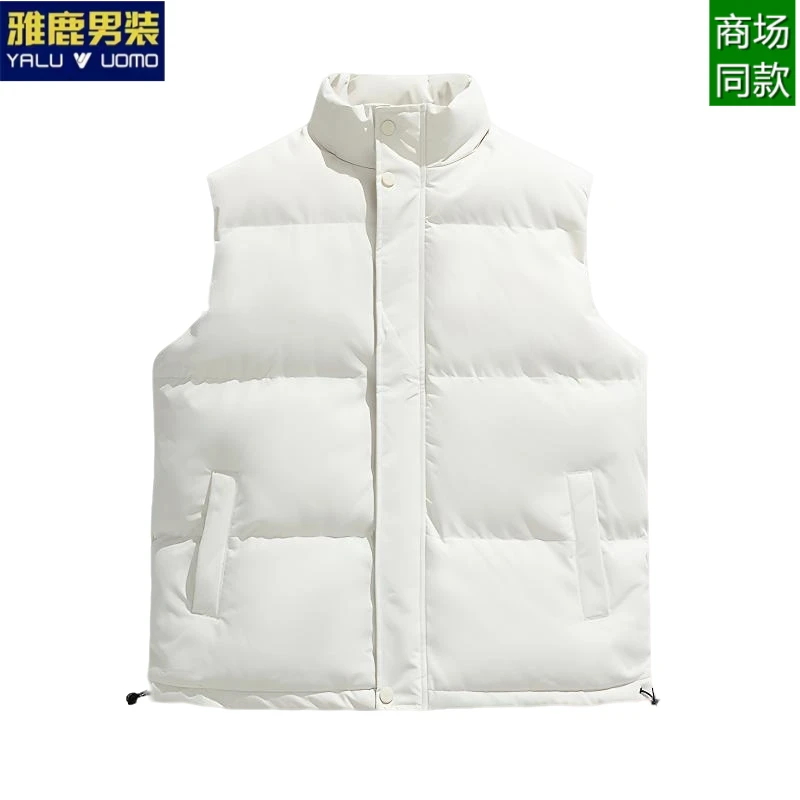 雅鹿男装明星同款男装成熟痞帅马甲冬款秋冬美式痞帅男装马甲背心