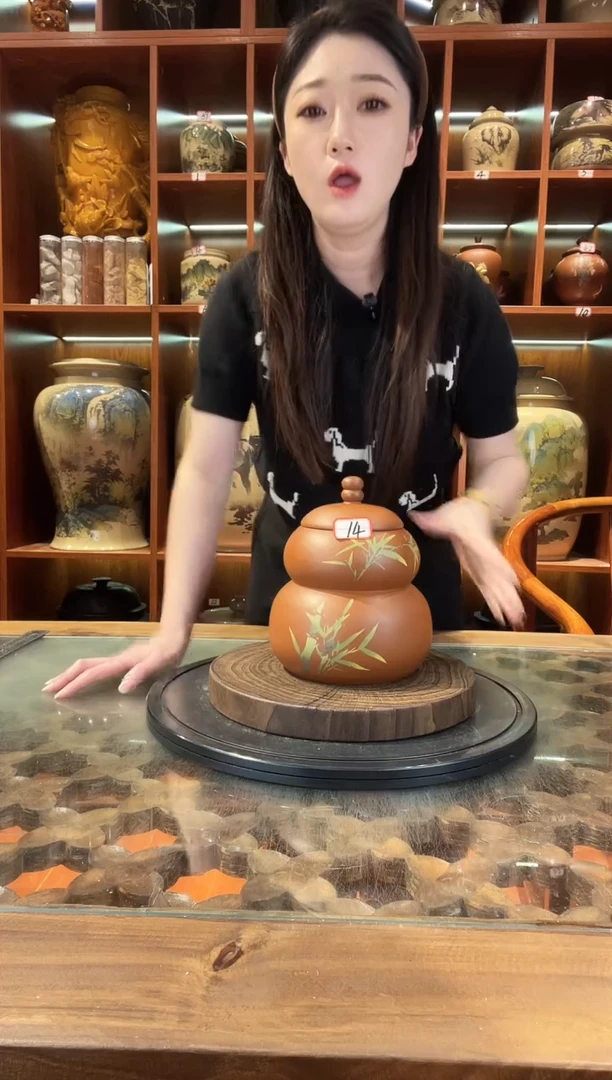 罐云南建水紫陶复烧小茶罐@14