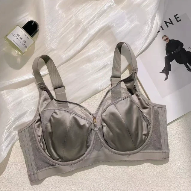 OHN/欧韩娜奢华大胸显小6630无痕前扣内衣兔耳朵内衣兔耳杯内衣