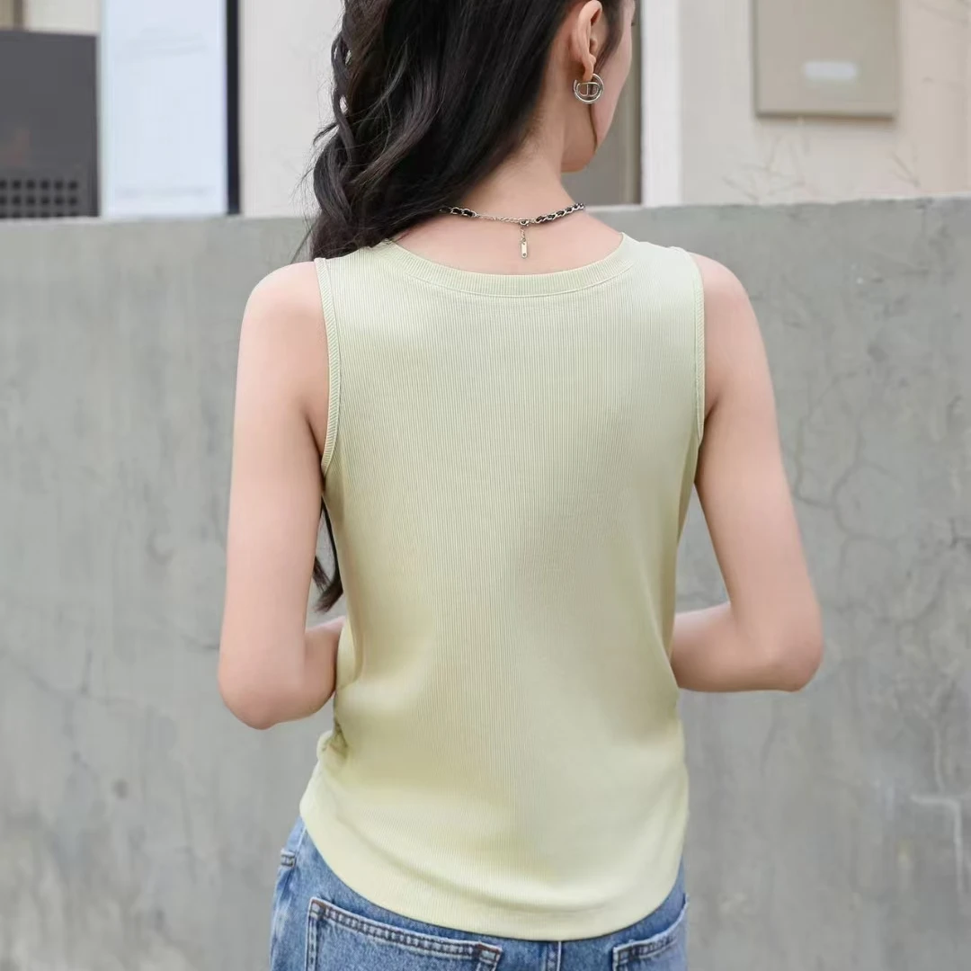 20579饰品可拆卸棉女背心