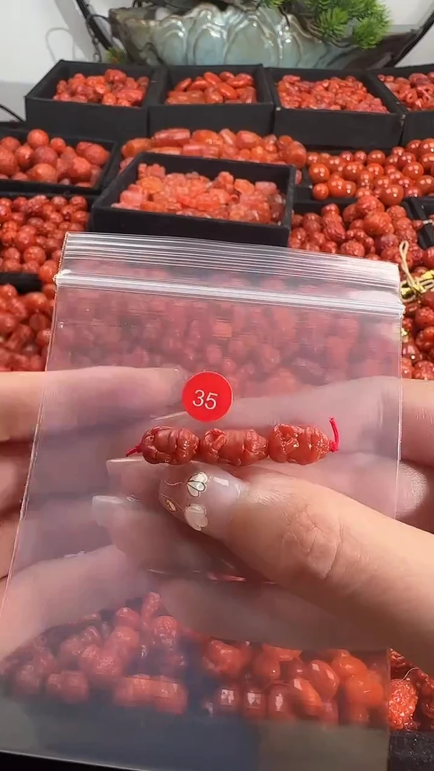 颈饰未镶嵌南红玛瑙1