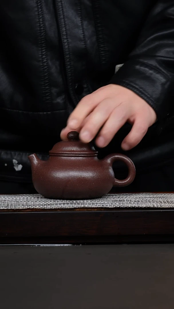 茶壶紫砂桃花泥大容天