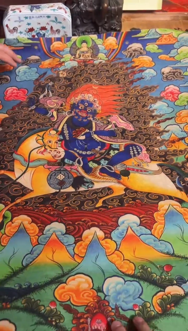 卷轴画卷轴画奥奥的唐卡