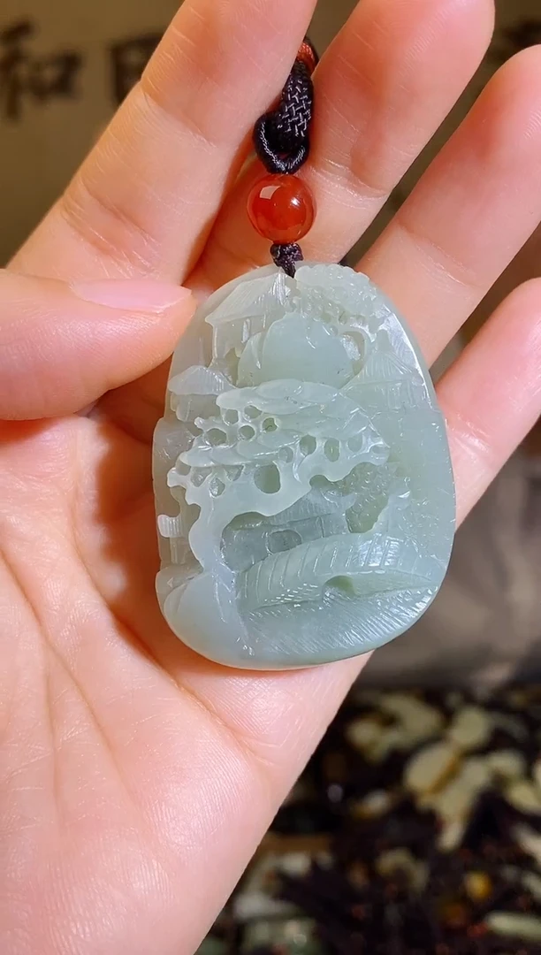 颈饰未镶嵌和田玉1