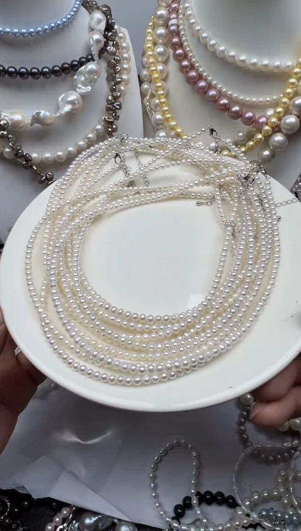 【闪购商品】淡水珍珠颈饰未镶嵌1