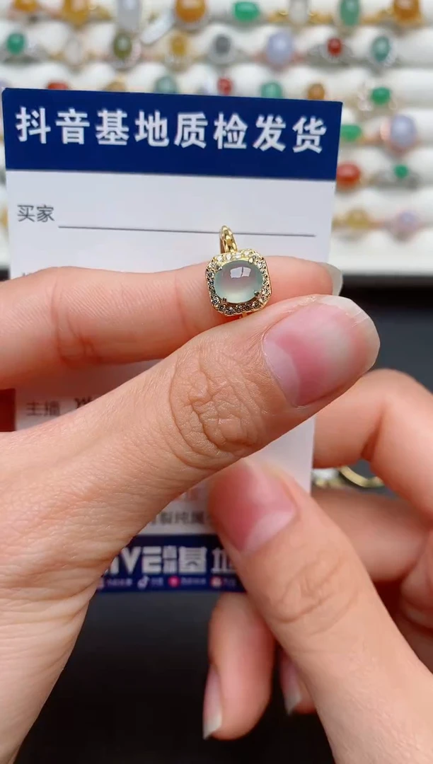 【闪购商品】翡翠戒指银S925镶嵌........